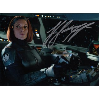 FedCon Autogramm GmbH Katee Sackhoff 7 - Star Wars Mandalorian mit Echtheitszertifikat