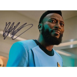 FedCon Autogramm GmbH Babs Olusanmokun 6 - Star Trek: Strange New Worlds mit Echtheitszertifikat