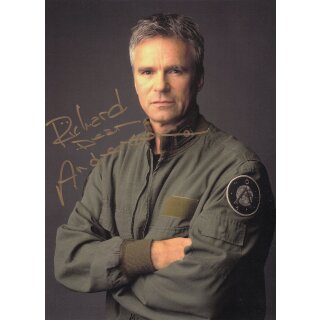 FedCon Autogramm GmbH Richard Dean Anderson 15 - aus Stargate SG-1 mit Echtheitszertifikat