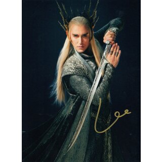 FedCon Autogramm GmbH Lee Pace 2 - aus Hobbit LotR mit Echtheitszertifikat